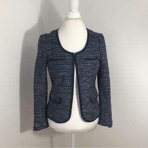 Banana Republic Italian Fabric Blue Blazer